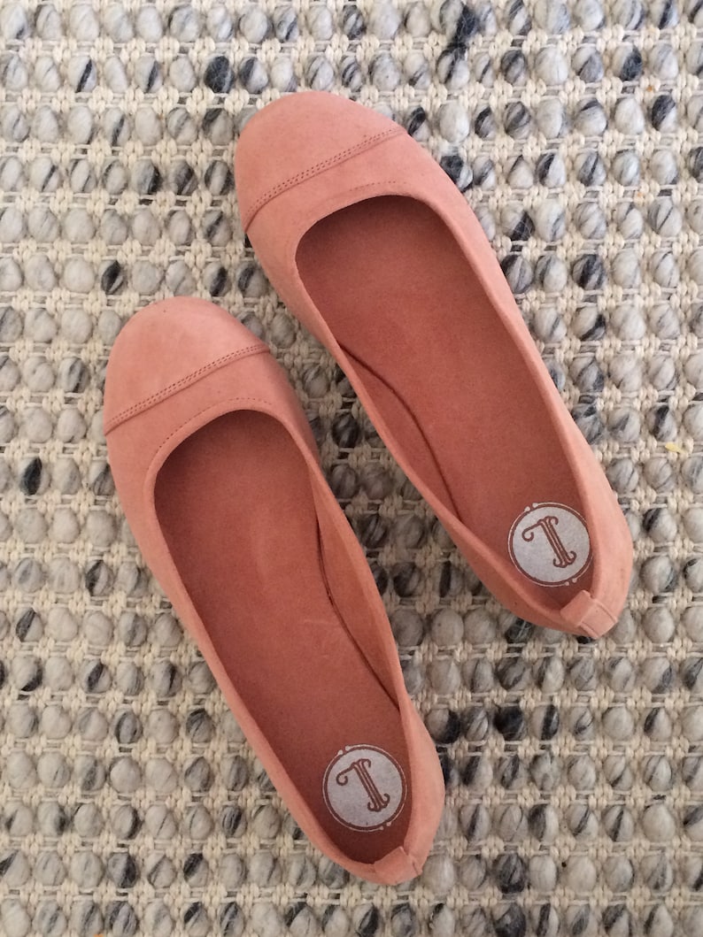 LUNAR. Blush Flats / Women Shoes / Suede Flat Shoes / Women - Etsy ...