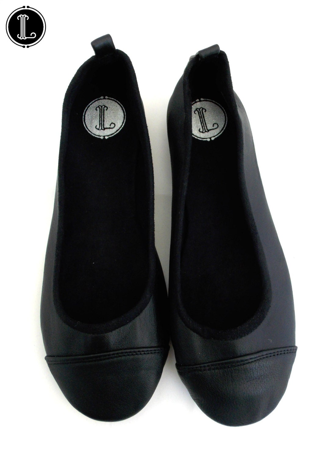 LUNAR. Black Leather Flats / Women Shoes / Leather Flat Shoes - Etsy