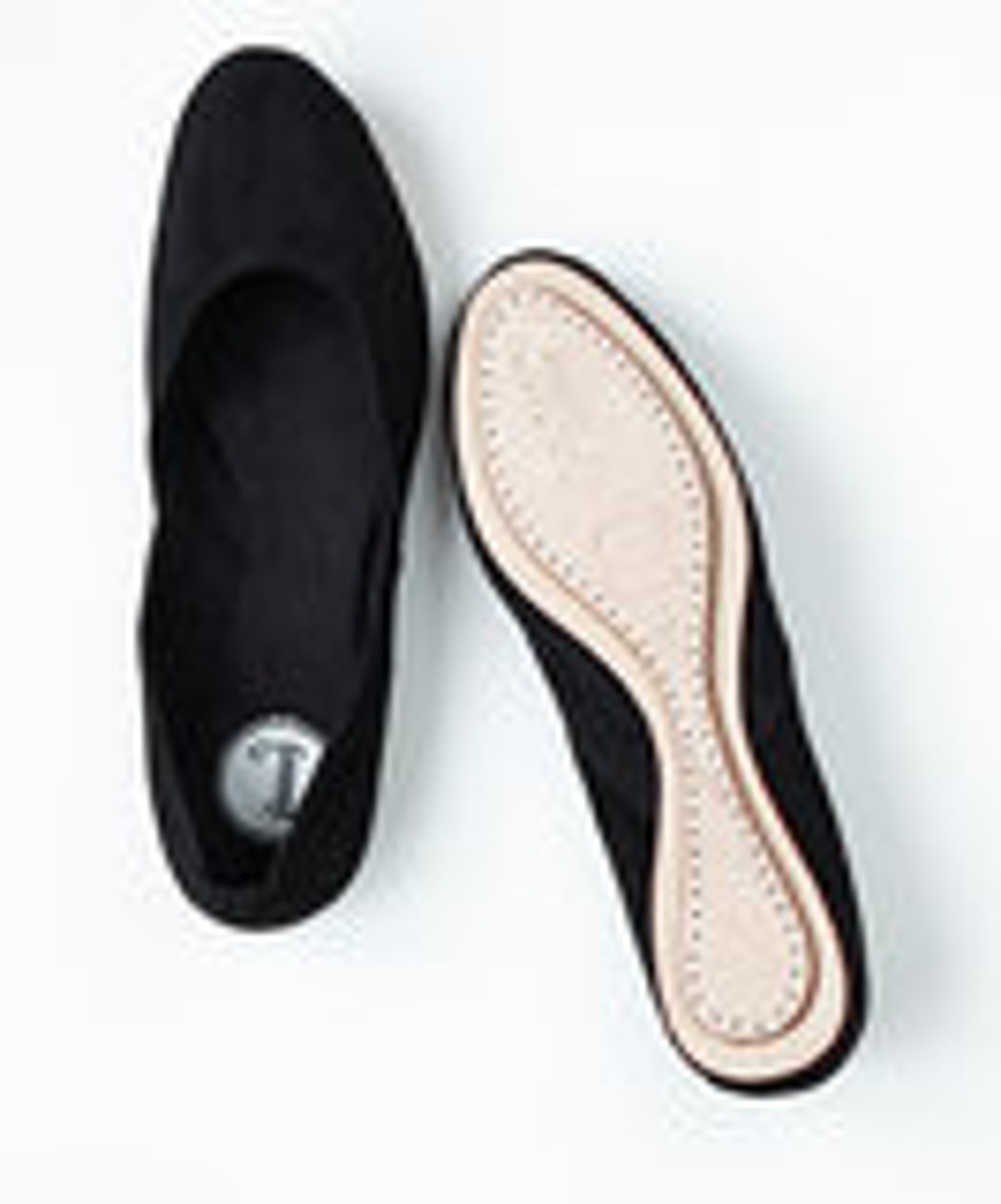 maya. black suede flats/ pointy toe shoes/ ballet flats/ women's shoes.