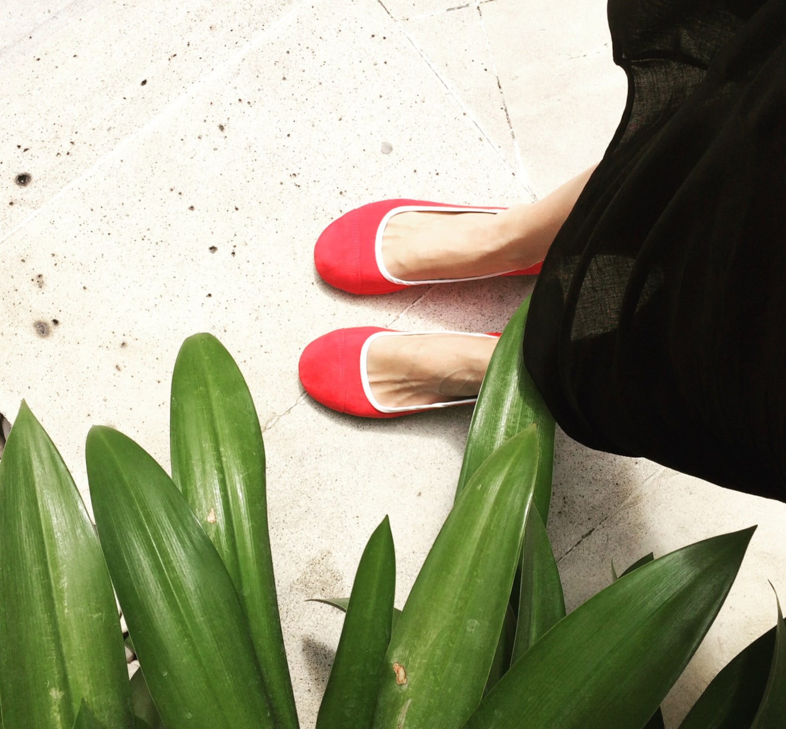 limited edition. lunar.- watermelon suede flats/ suede flat shoes/ women's ballet flats. available to custom order only