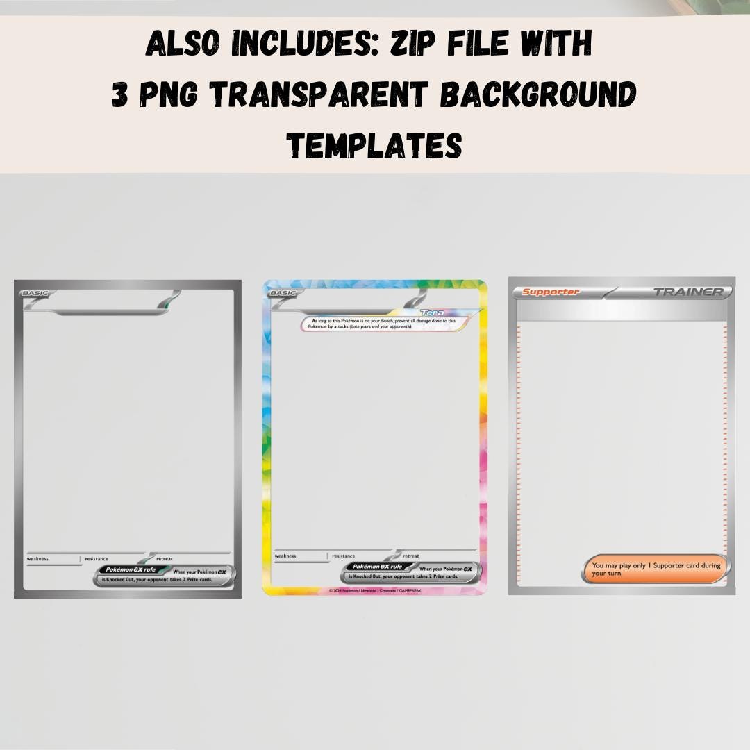 Full Art Pokemon Card Template New Back Of Card Design General Full Art Pokemon Card Template New Back Of Card Design General
