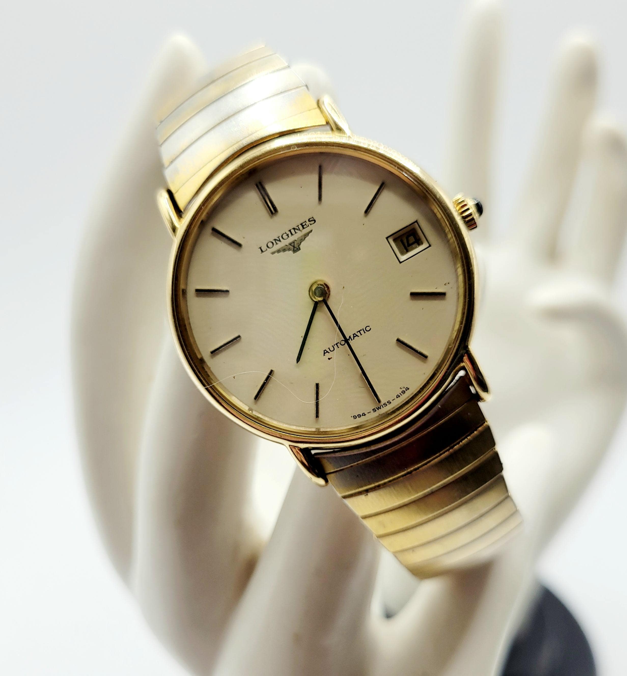 希少　LONGINES　ゴールドカラー Vintage Longines Watch | Gold Auto Swiss | ETA 2892-2 Runs