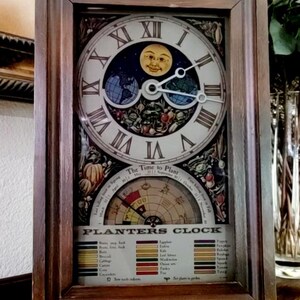 MEC ヴィンテージクロック Vintage 1978 Mechtronics Planter's Clock Model 4 Working Planting