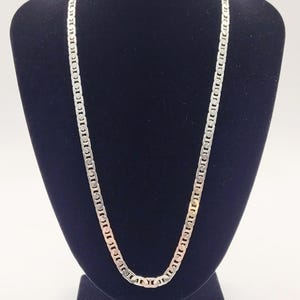 Italienische 925 Sterling Silber Kette | 18 &quot;Herren kubanische Link-Halskette | Schweres Massiv Silber Schmuck