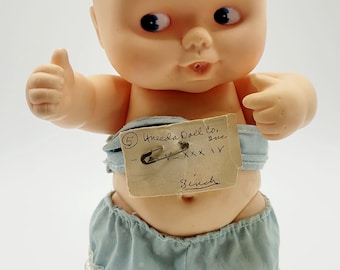 1960s Uneeda Potty Doll: 8" Vintage Toy