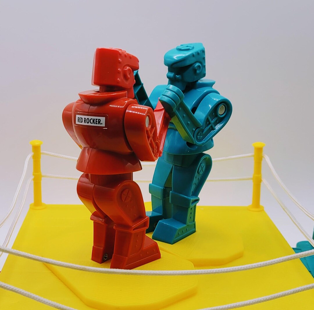 Rock ‘em Sock ‘em Robots - Retro Boxing Game - Classic Toy Battle! - Etsy