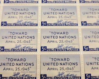 希少な米国1948年ヴィンテージ3セント女性権利問題切手4枚セット（未