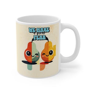 Cute Fruit Pairing Mug - Perfect for Friends, Funny Gift, Kitchen Decor, Coffee Lover, Unique Drinkware, Valentine&#39;s day
