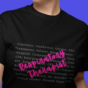 Funny Respiratory Therapy T-Shirt, Nursing Humor Tee, Respiratory Shirt, Healthcare Apparel, Nurse Gift, Medical Humor