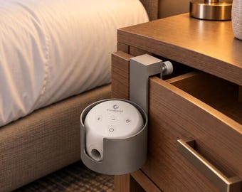 Transcend Micro CPAP Holder | Travel Bed Frame Mount, Nightstand Clamp