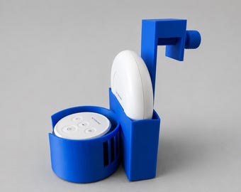 Transcend Travel CPAP & Battery Holder – Travel Bedside Mount | Clamp On Mount for Transcend Micro CPAP and PowerAway Battery