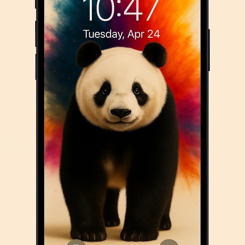 Panda Wallpaper - Etsy