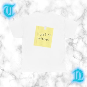 Sticky Note Prank: Original Funny Gag Gift Heavy Cotton Tee Shirt