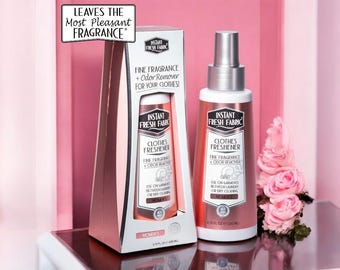 Ambientador para ropa de mujer: Eliminador de olores, aroma duradero (6.76 oz)