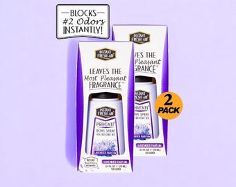 Eliminador de olores de inodoro en aerosol con aroma a lavanda: Priventi Before-or-After #2 - Poción When You Go (2 x 2,4 oz)