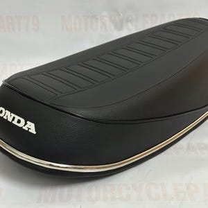 1972-1982 Honda Trail70 ST50 ST70 CT70 Dax Chrome Trim Style complete motorcycle seat new high quality. Trail70 ST50 70 CT70 Dax saddle seat