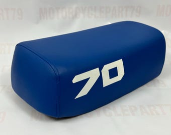 Reproduction de selle Honda ATC70 : 1978-1985, selle bleue