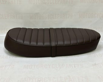 Asiento de motocicleta café racer Triumph T140 TR7 T140V TR7V OIF 1973 - 1979 nuevo.