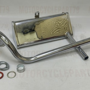 Honda Monkey Bike CZ100 Z100 Mini-Trail Motorcycle Exhaust Pipe Chrome. CZ100 Z100 Top Quality Exhaust