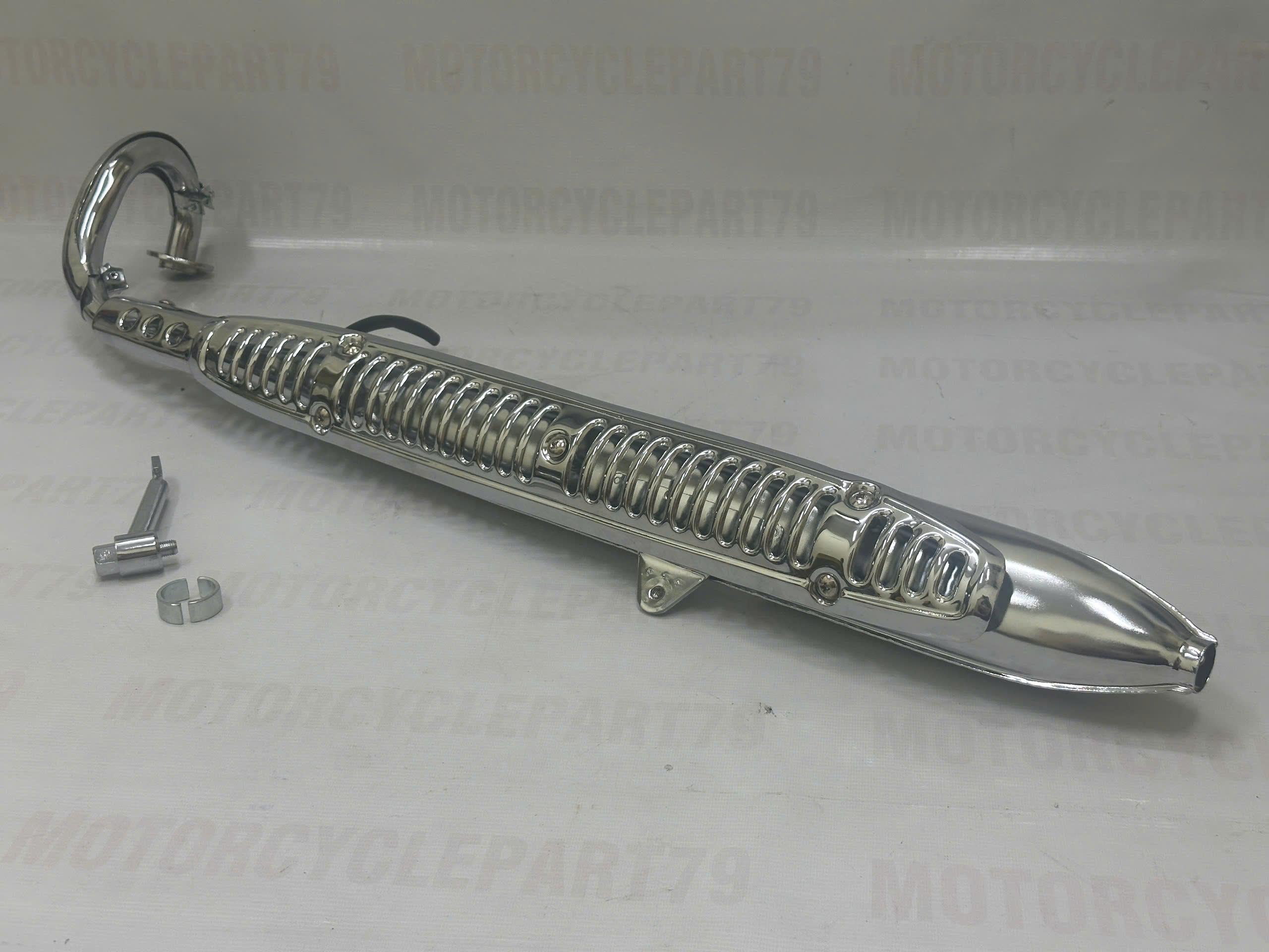 Tubo di scarico sospeso per Honda SS50 CD50 CL50 CL70.