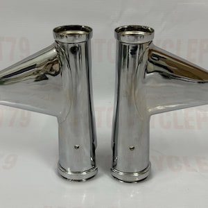 1971-1972 Honda CB 500 CB500 K Front Fork Ears Cover, CB 500 CB500 Four K0 K1 Headlight Stay Holder 1971 1972.