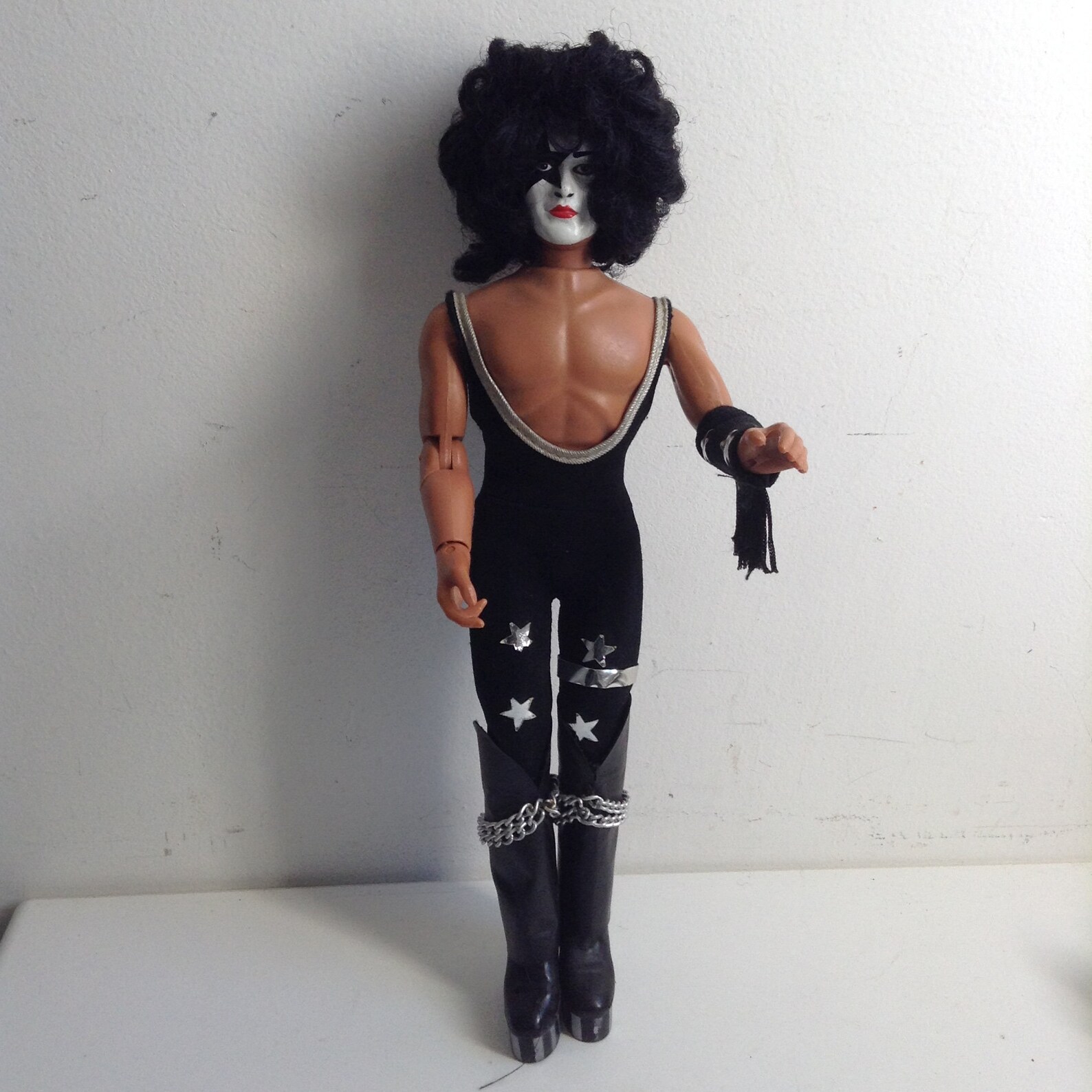 Vintage 1977 KISS doll. Mego 12 Paul Stanley figure Etsy