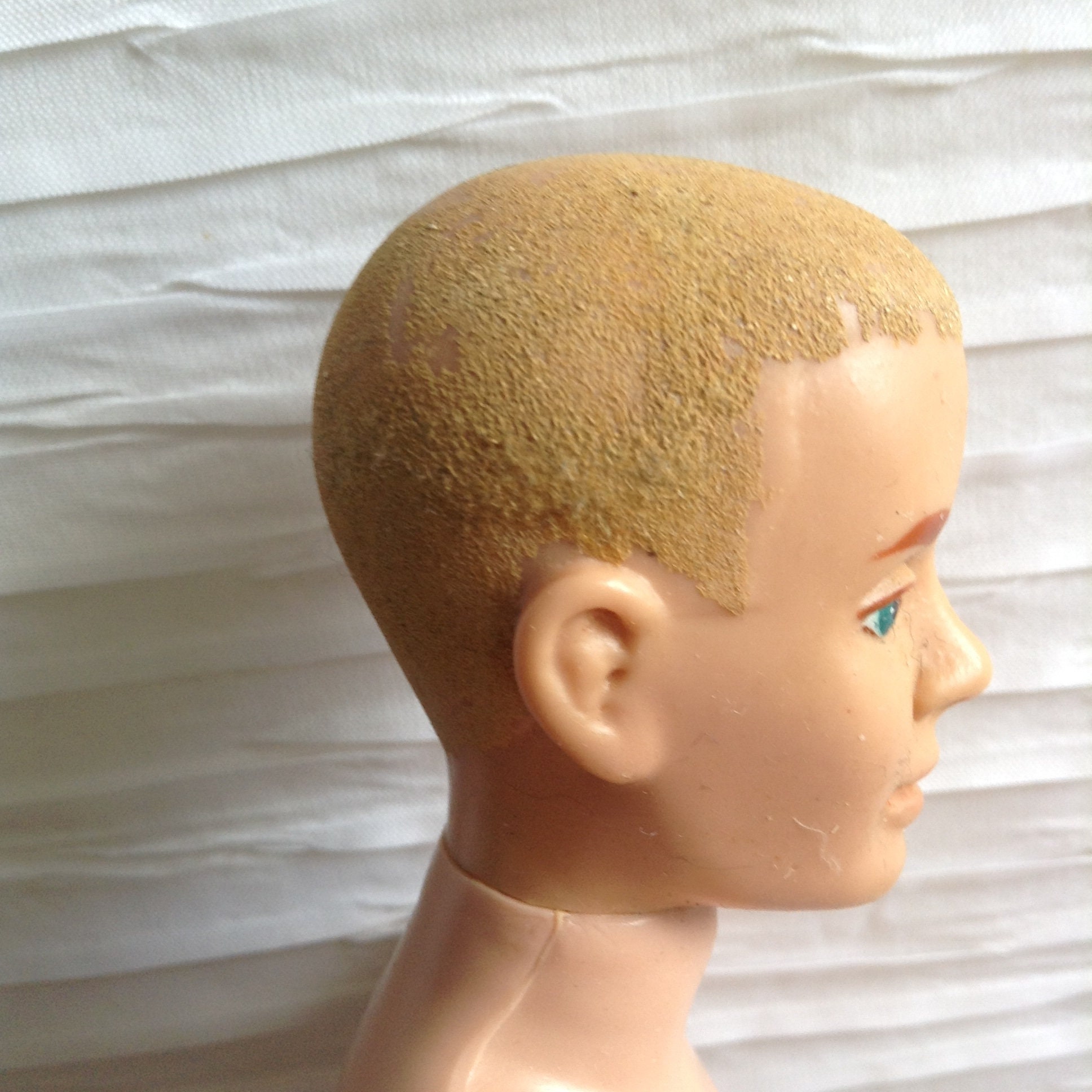 Vintage 1961 Flocked Blonde Hair Ken doll. 750 Ken. Ken™ Etsy