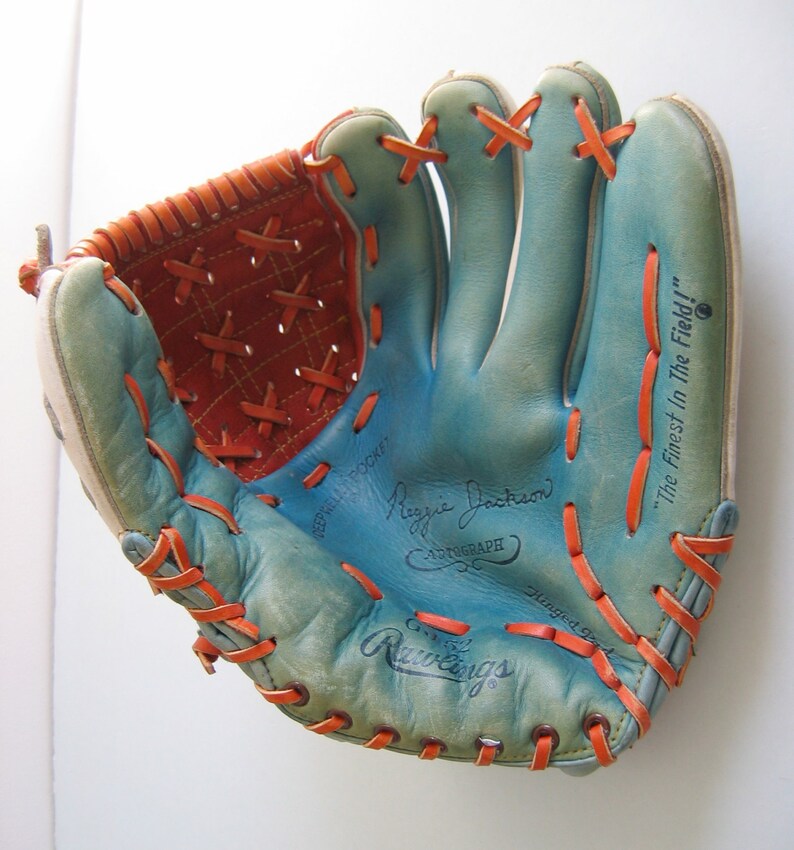 1970's Rawlings Japan Baseball Glove. Reggie Jackson. Etsy