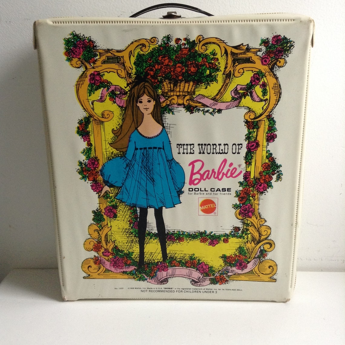 Vintage The World of BARBIE Doll Case. Vinyl Travel Case. Etsy