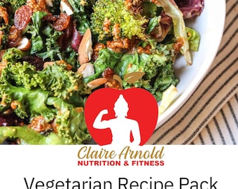 Paquete de recetas de ensaladas vegetarianas