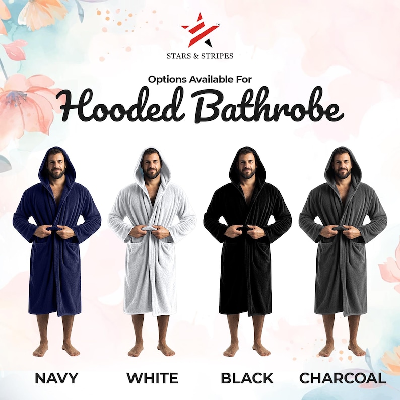 Terry towel bathrobes gown made from cotton with front Back logo personalised embroidery robes,  Anniversary Bathrobes, Wedding Gifts for him,  Couple Birthday Gift, Women Bathrobes, Mes bathrobe, Custom Name wedding Gifts For Couples, Custom Robe.