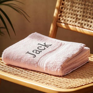Personalized Embroidered Hand Bath Bath Sheet Towels, 100% Egyptian Cotton Super soft Absorbent, Towels Gifts In stunning Colours,Towel Gift