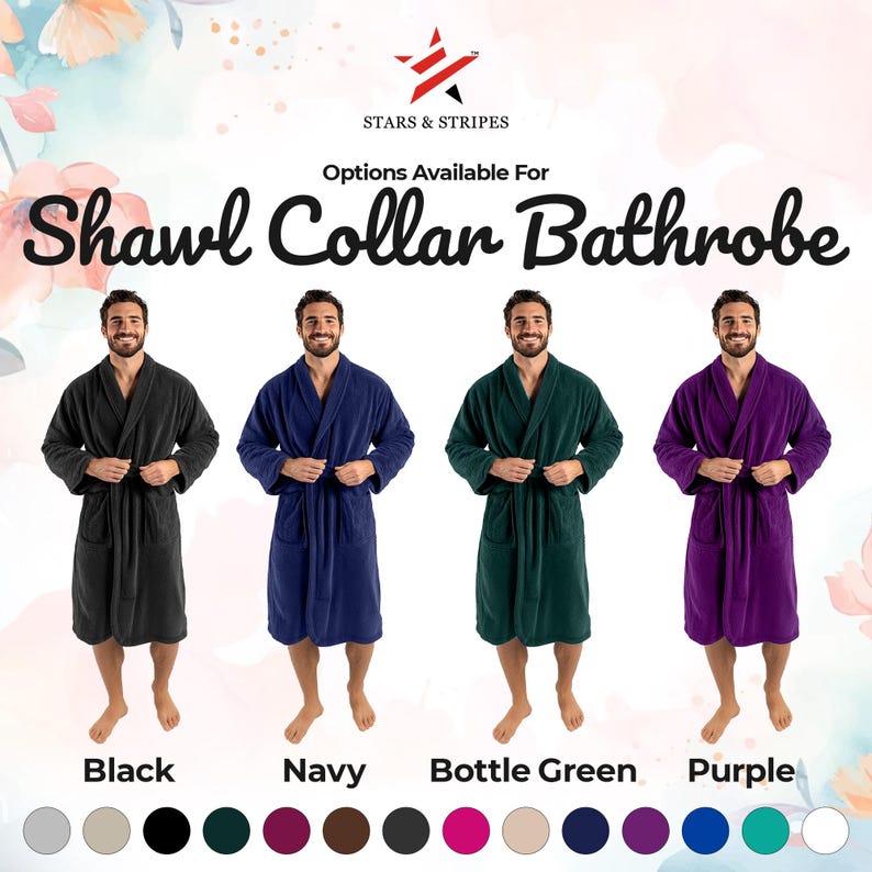 Terry towel bathrobes gown made from cotton with front Back logo personalised embroidery robes,  Anniversary Bathrobes, Wedding Gifts for him,  Couple Birthday Gift, Women Bathrobes, Mes bathrobe, Custom Name wedding Gifts For Couples, Custom Robe.
