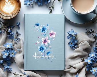 Personalized Journals, Custom journal/ notebooks, Gifts for her, Birthday Gift, Customized Journal Gift for Men or Women, Christmas gift