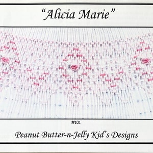 Smocking Plate &quot;Alicia Marie&quot; 101 Peanut Butter-n-Jelly Kids