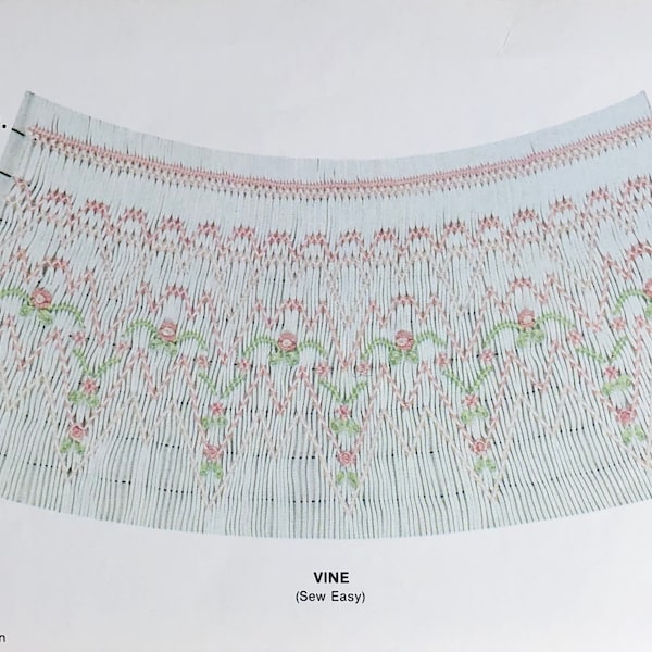 Smocking Plate "Vine" by Ellen McCarn