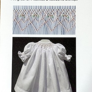 Baby's Breath Smocking Plate, Crosseyed Cricket (Paper Pattern)