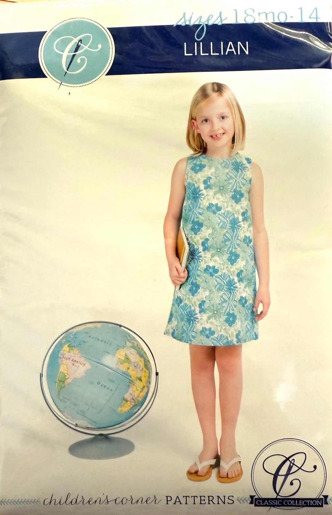 KIDS A-LINE FRILL DRESS 4-10 ALWAYS CHANGE YOUR SPOTS main image 1