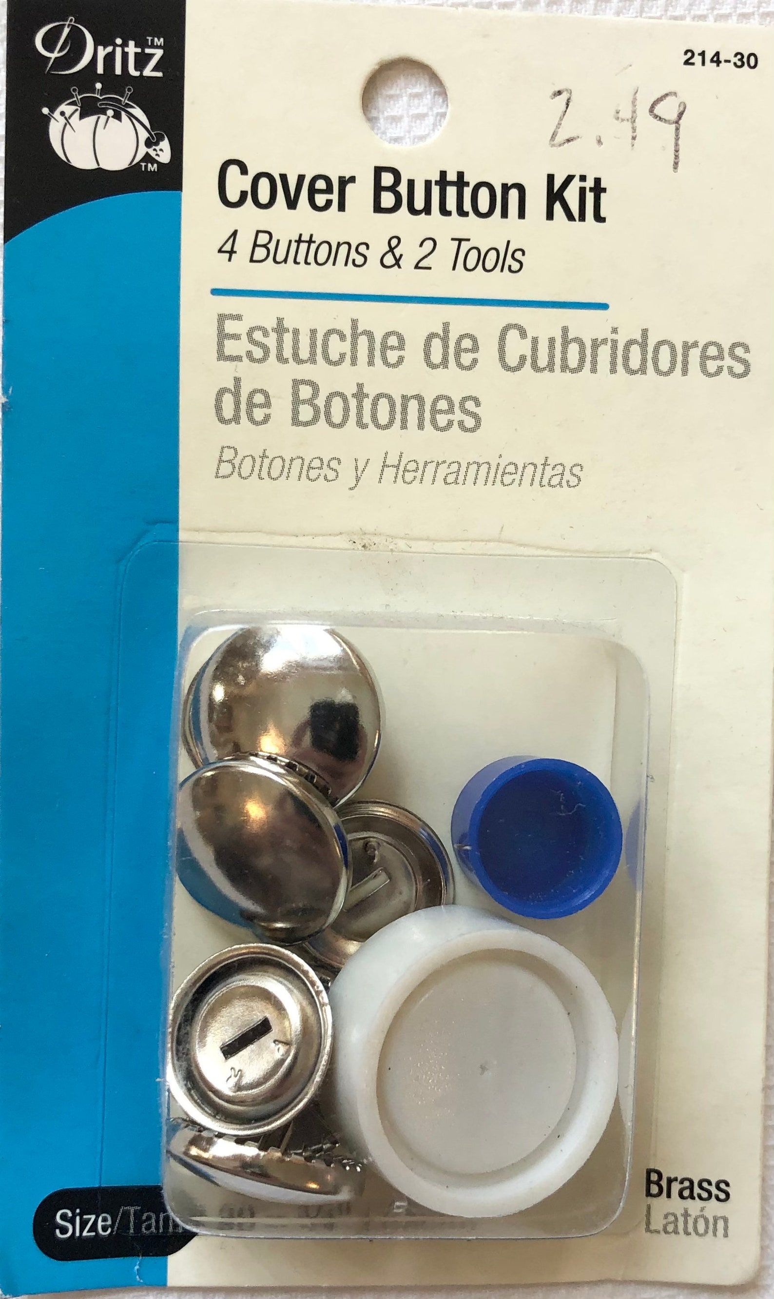 Dritz Cover Button Kit Etsy