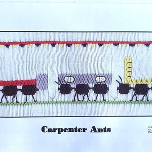 Carpenter Ants Smocking Plate by Crosseyed Cricket