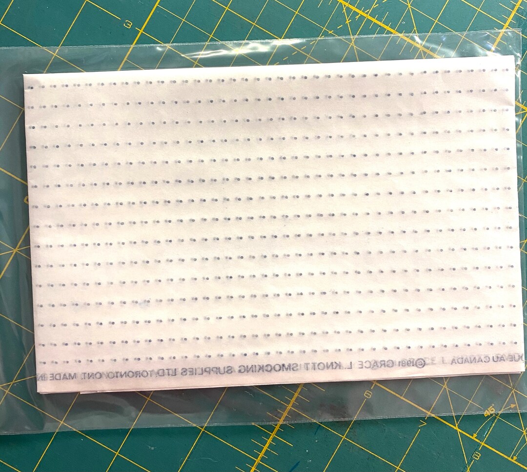 Smocking Dots, Iron on Smocking Dots, Smocking Dots for Pleating, Heat