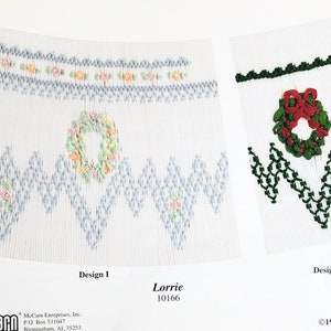 Smocking Plate &quot;Lorrie&quot; 10166 by Ellen McCarn
