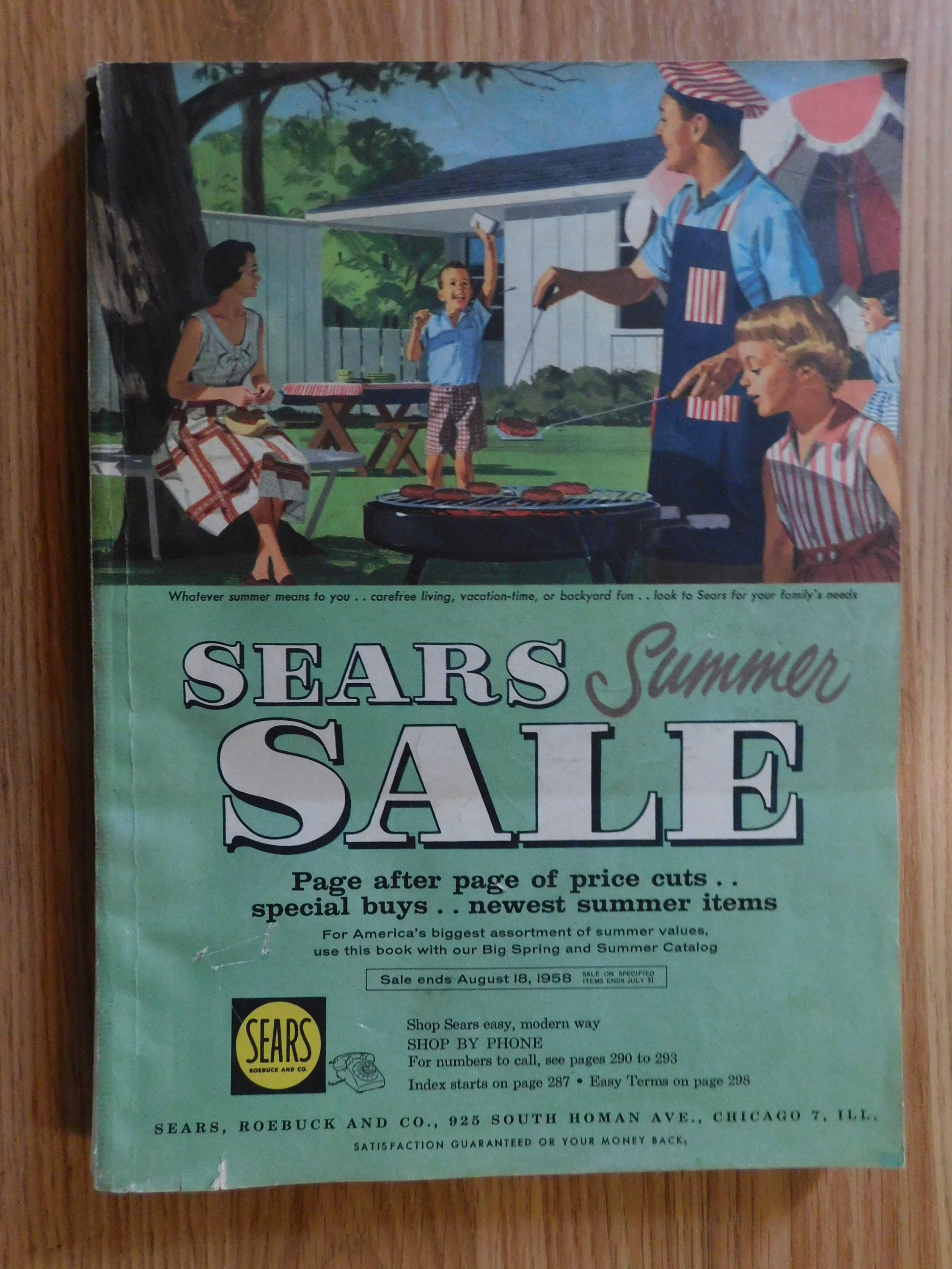 1958 Sears Summer Catalog Fashion Camping Boating Appliance - Etsy
