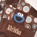 Nila Henson reviewed Personalize Cookie Monster Modern Print Patchwork Baby Blanket Etsykids Team
