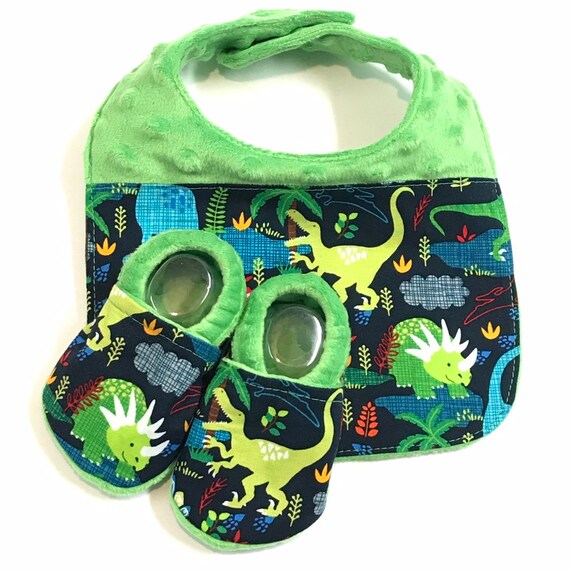dinosaur baby bibs