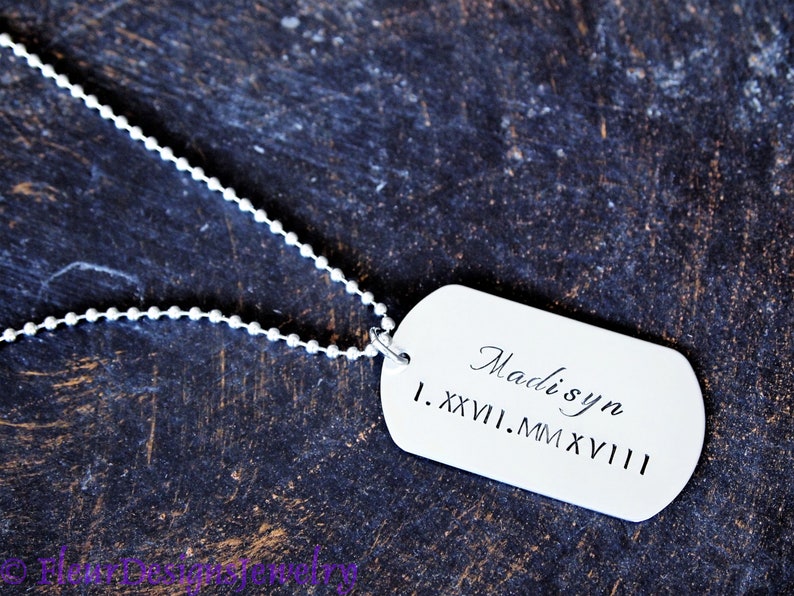 customizable dog tag necklace customizable dog tag necklace