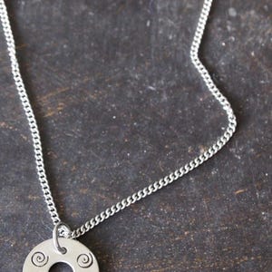 YOU GOT THIS- Hand Stamped Necklace, Encouragement Charm Necklace, Inspirational Jewelry image 7