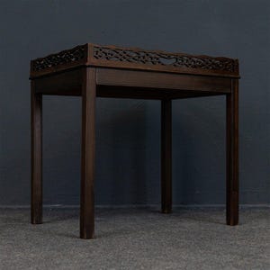 Side table tray table nesting table old vintage 2210_2705