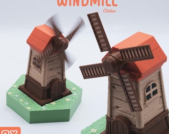 Windmill Clicker - LunchPals Collection Farm Series Assets