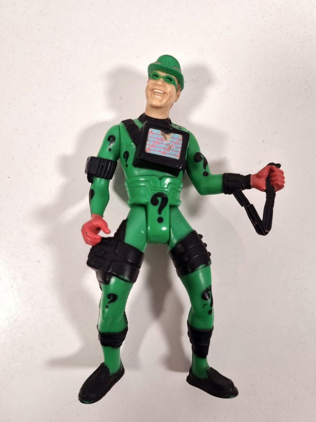Kenner Riddler Vintage 1995 Kenner Batman Forever the Riddler Jim Carry Action Figure ...